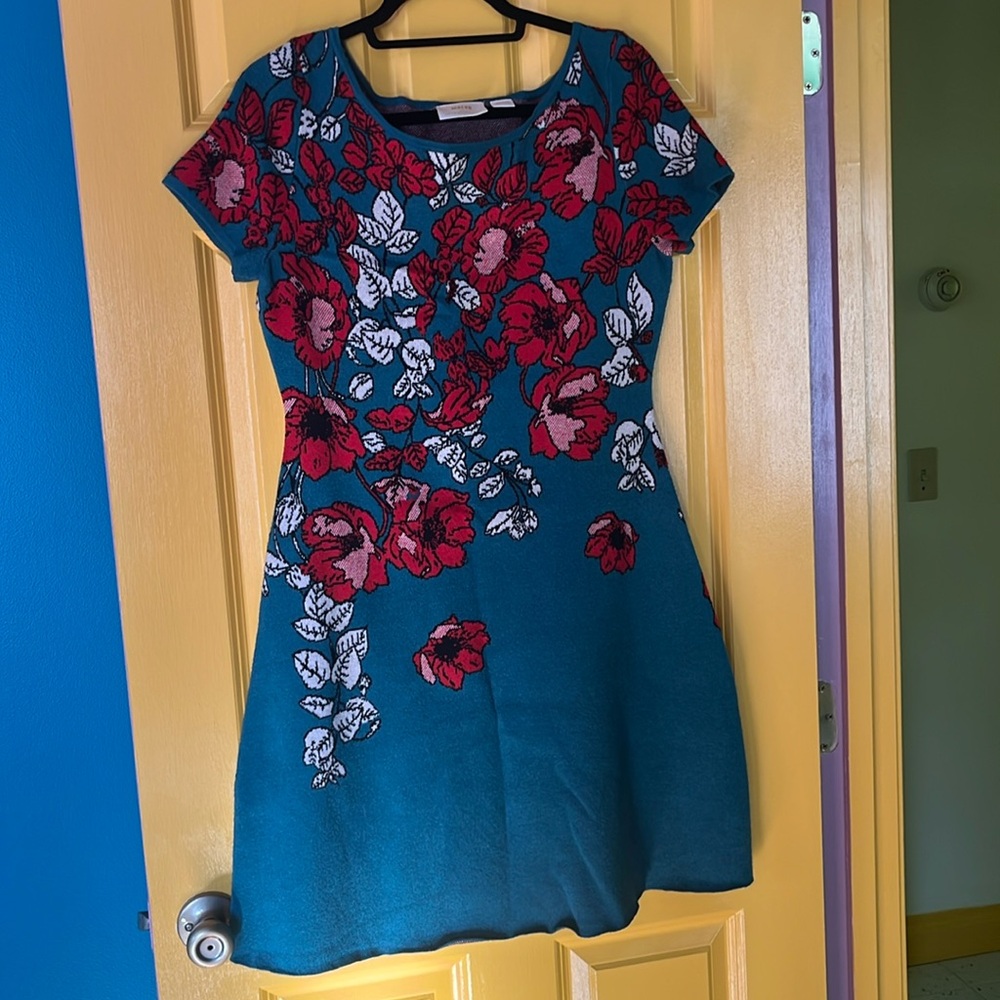 Maeve Floral Knit Dress